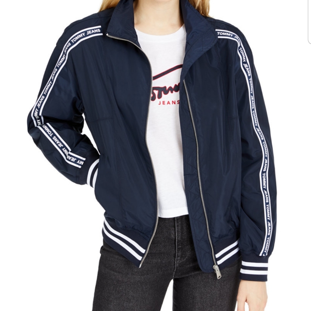 Tommy Jeans logo windbreaker jacket S